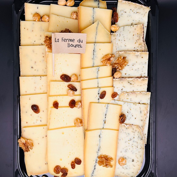 Plateau fromage pour raclette par personne
