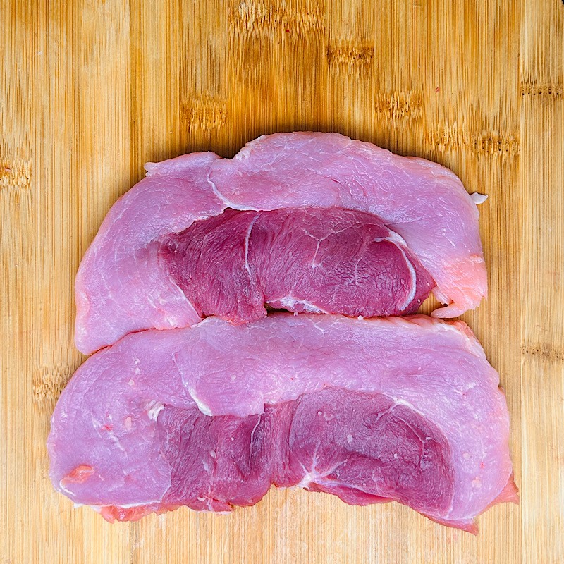 Sauté de porc nature